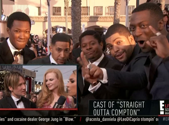 Celebs First SAG Awards GIFs 2016 Celebs First SAG Awards GIFs 2016